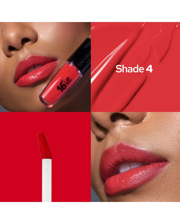 16H Lip Colour - Długotrwała dwufazowa pomadka do ust no.4