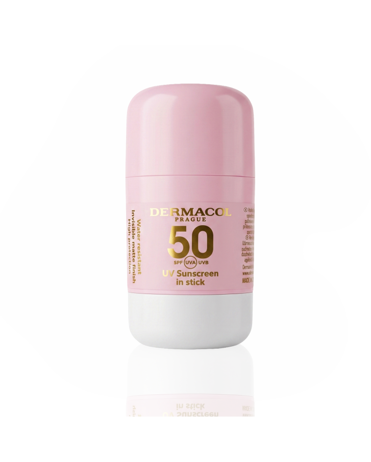Water resistant sunscreen stick SPF 50