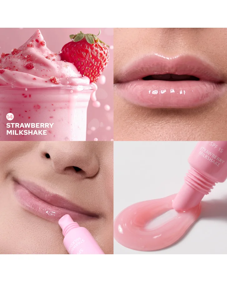 Lip treat nawilżający błyszczyk do ust SPF 15 z zawieszką